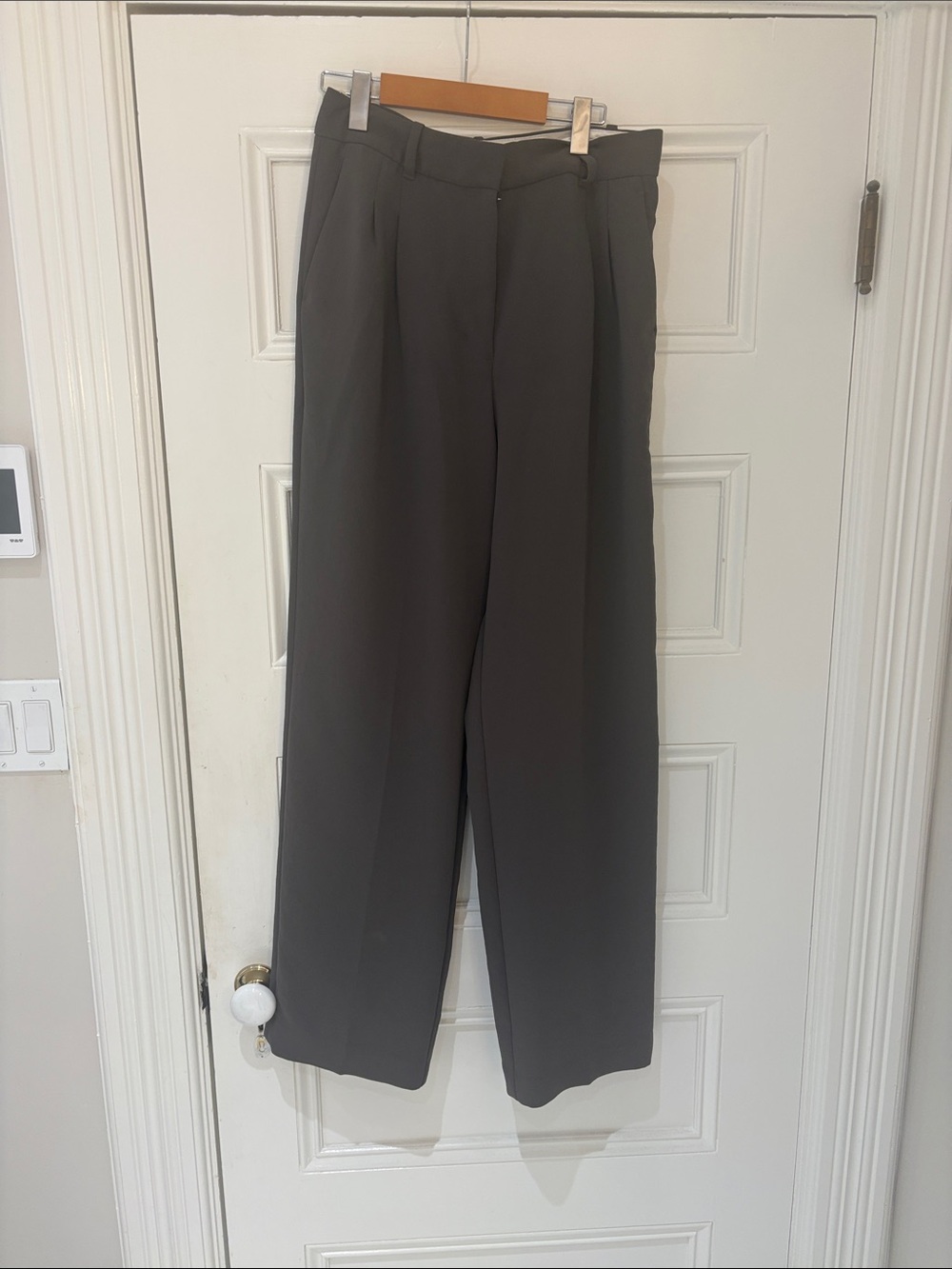Wilfred effortless pants sz 10 tall crepette gray